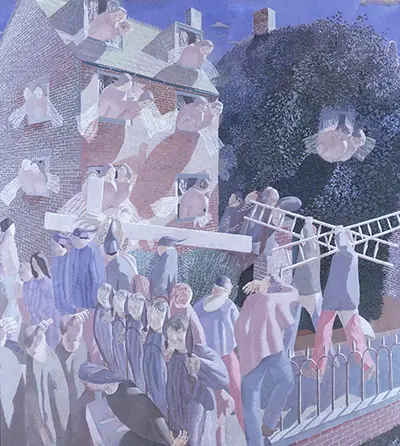 Christ Carrying the Cross Stanley Spencer